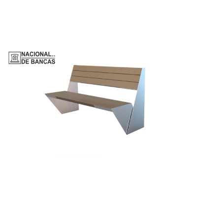 Banca de Acero Inoxidable