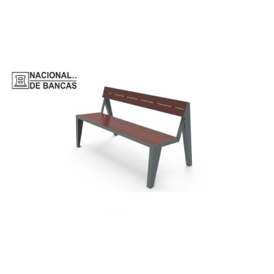 Banca de Acero Inoxidable