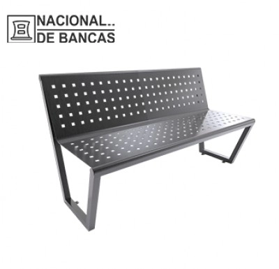 Bancas de Aluminio con Acero Inoxidable