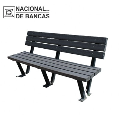 Bancas de Aluminio con Plástico Reforzado