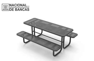 Bancas de Picnic de Lámina de Acero