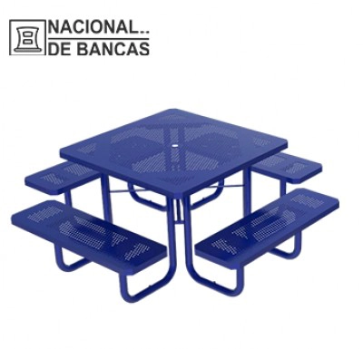 Bancas de Picnic de Lámina de Acero