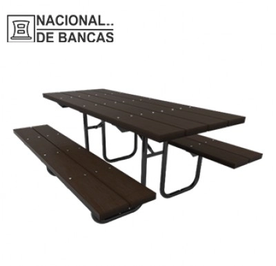 Bancas de Picnic de Material Ecológico