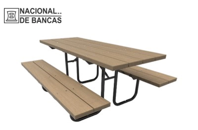 Bancas de Picnic de Material Ecológico