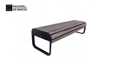Bancas para jardín de acero inoxidable