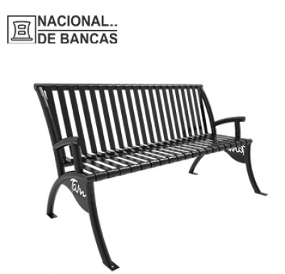 Bancas para Jardín de Fierro