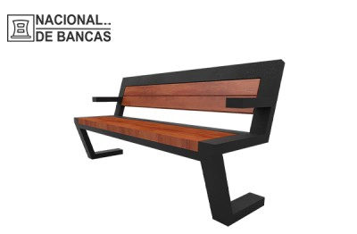 Bancas para Parques en Plástico Reciclado